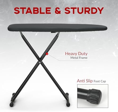 Ironing Board Full Size 54x14, RAINHOL Height Adjustable Iron Board - Image 4