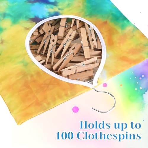 Woanger 2 Pcs Clothes Pin Bag 15 X 11 In Clothespin Holder - Image 4