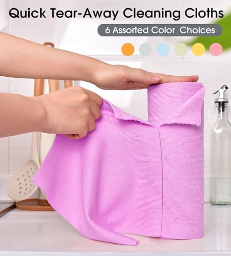 KitchLife Microfiber Cleaning Cloth Roll - Image 5
