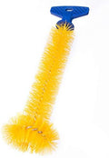 Mr. Scrappy 11" Universal Garbage Disposal Brush Sturdy Grip Handle Yellow by MrScrappy