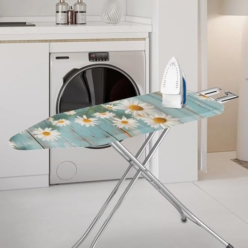 Daisy Ironing Board Covers 15x54 Inch 3D Wood Print Ironing Board Pad - Image 2