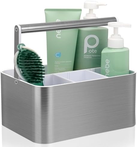 BYUNER Plastic Shower Caddy Dorm by MakesYourHomeMoreOrganized