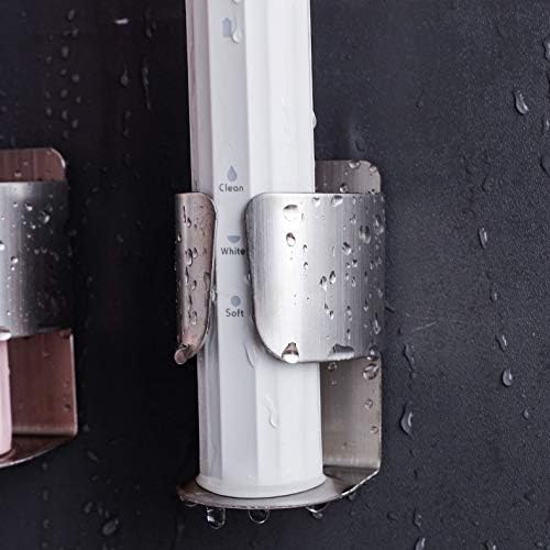 Electric Toothbrush Holder, 304 Stainless Steel Wall Mounted Self Adhesive - Image 3