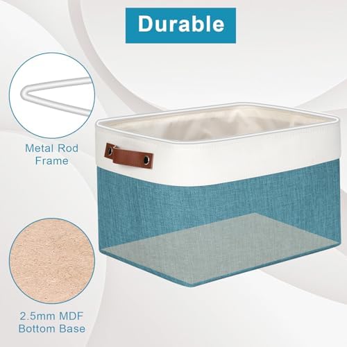 Bagnizer Storage Bins Large Fabric Storage Baskets - Image 4