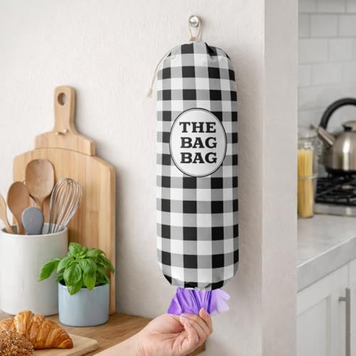 THE BAG BAG Plastic Bag Holder, Hanging Trash Bag Storage Organizer - Image 3