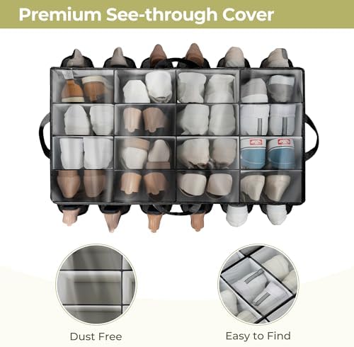 Shoe Organizer for Closet, Shoe Storage Solution - Image 3
