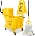 VOUBIEN 35 Qt Commercial Mop Bucket by VOUBIEN