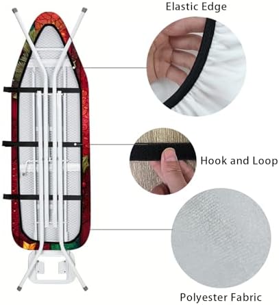Nuxovilar Winter Poinsettia Border Peel Stick PVC 3.94x16.4Ft - Image 5