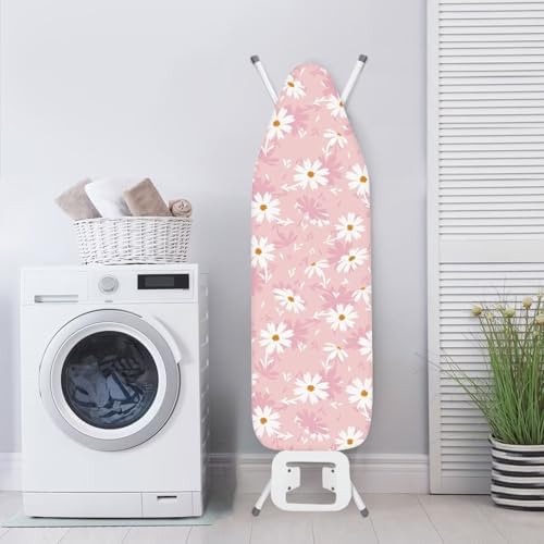 Petal Pink Ironing Covers with Thick Padding and Elasticized Edge Ironing Board - Image 4