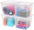 IRIS USA 4-Pack 36 Qt Storage Bins by IRISUSA
