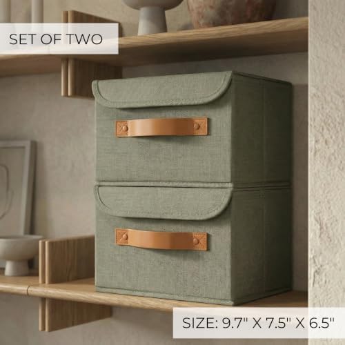 Decorative Linen Storage Boxes - Image 2