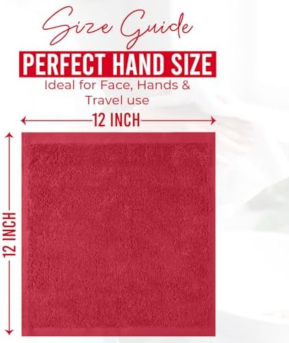 DAN RIVER 24 Pack Cotton Wash Cloths Set - Image 2