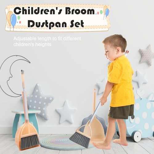 Mini Broom with Dustpan for Kids, Little Housekeeping Helper Set - Image 6