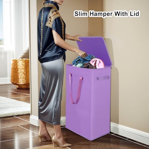 Odonata 75L Slim Laundry Hamper - Image 5