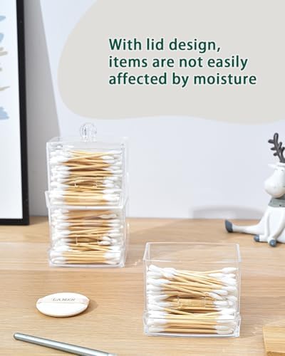 Cotton Swab Holder with Lid - Image 6