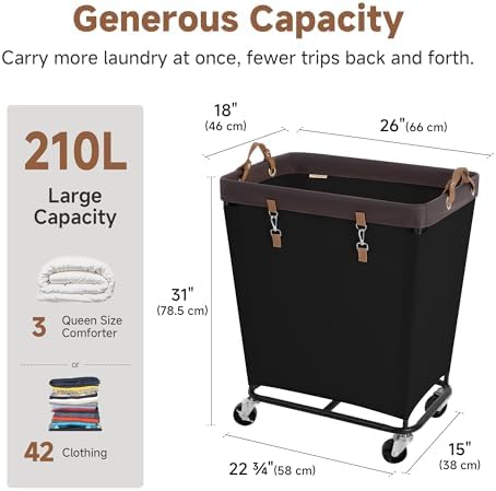 StorageWorks 210L Laundry Basket - Image 2
