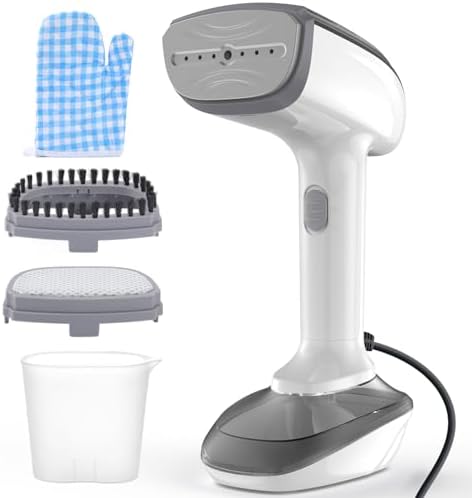 Powerful Handheld Fabric Steamer - 1800W by NTAYDZSW