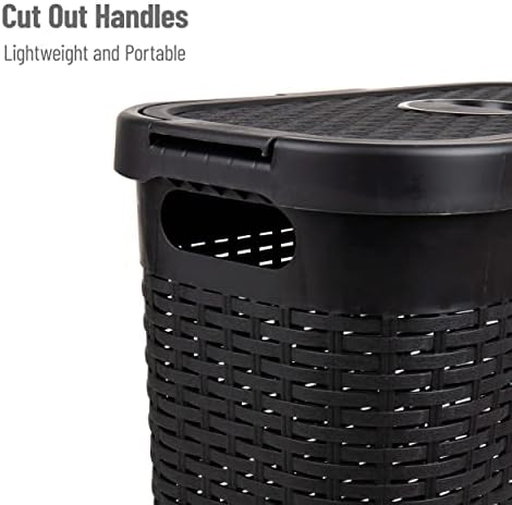 Mind Reader Slim Laundry Hamper - Image 4