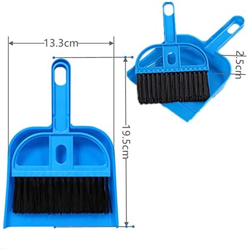 Mini Dustpan and Brush Set Mini Broom and Dustpan Set - Image 2