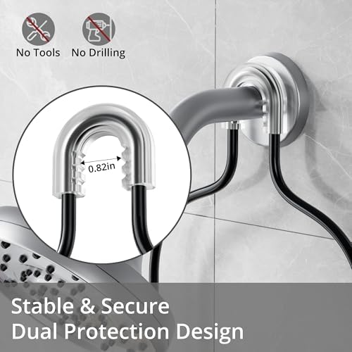 DAOYA Shower Organizer, No Drilling Over Shower Head Caddy - Image 4