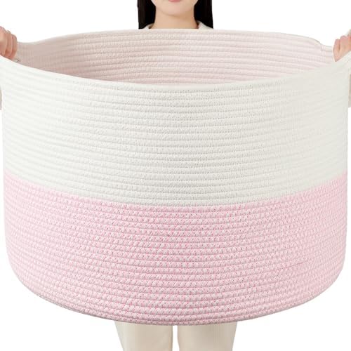 Foldable Laundry Hamper Basket by BEVOVBE