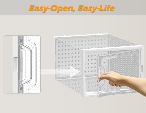 HOMIDEC Clear Shoe Storage Boxes, Stackable Shoe Organizer - Image 5