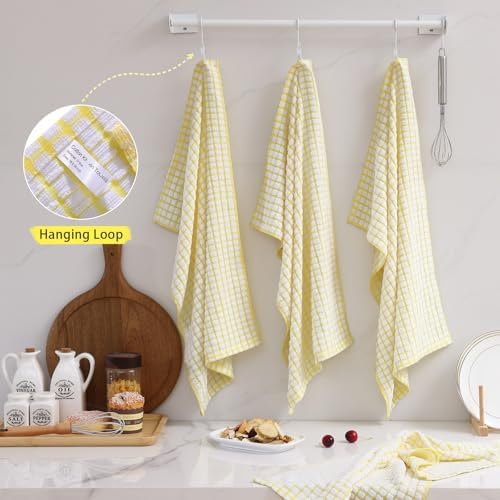 Mordimy Premium Cotton Kitchen Towels 16"x 25", 8 Pack - Image 6