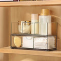 PAVSTINE Medicine Cabinet Organizer 2 Pack, Stackable Storage Drawers by PAVSTINE