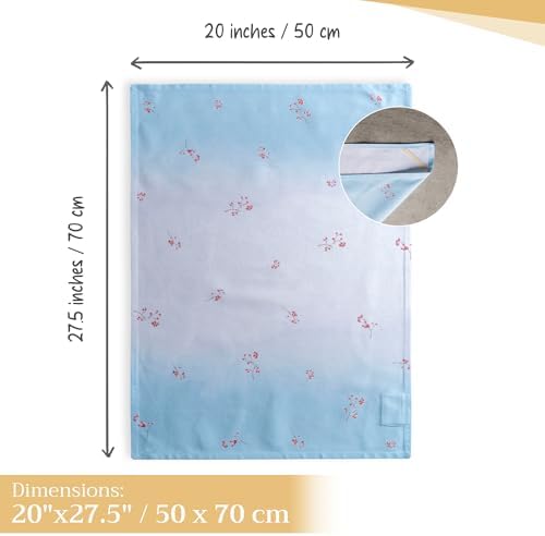 Maison d' Hermine Kitchen Towels Set of 3 Reusable 100% Cotton 27.50" x 20" - Image 4