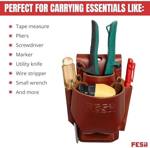 FESA Small Leather Tool Pouch - Image 5