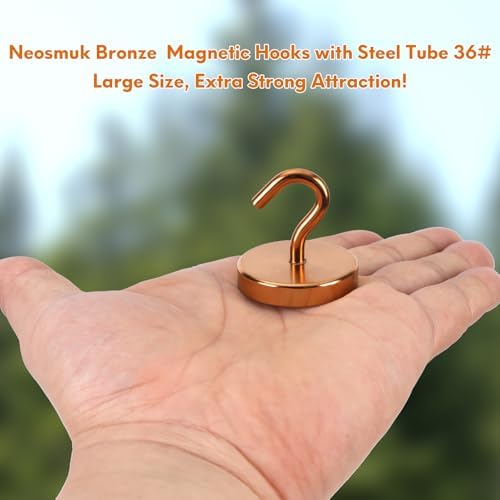 Neosmuk Magnetic Hooks for Cruise Cabins, 170lb Heavy Duty, 4 Pack - Image 2
