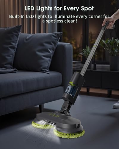 eous Cordless Electric Mop, Electric Spin Mop - Image 2