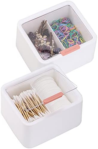 Tecbeauty 2pcs Qtips Holder by Tecbeauty