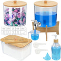 Laundry Room Organization Set 12, Laundry Pods Container & Dryer Sheet Holder by Ecopandy
