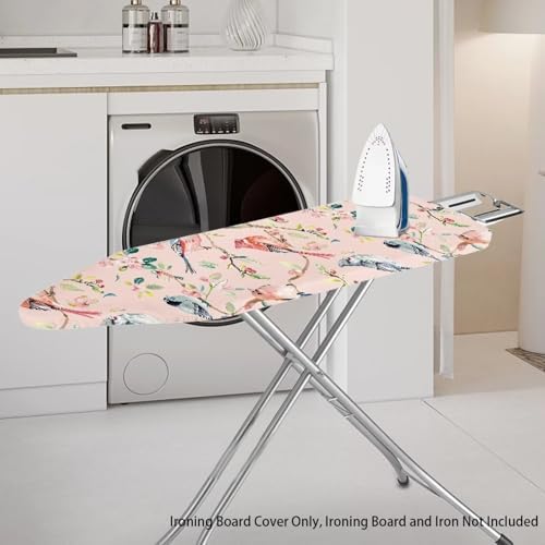 Pink Branch Birds Ironing Board Cover Standard Ironing Board Cover - Image 2