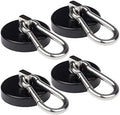 WELLZEER Magnetic Hooks 170lbs Heavy Duty Black Magnet Hooks by WELLZEER