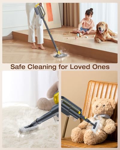 10-in-1 Steam Mop, Detachable Handheld Steam Cleaner - Image 6