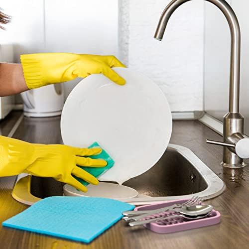 ZAPPOWARE Silicone Sponge Holder Soap Tray, Set 2pcs - Image 7