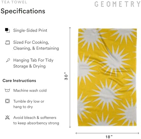 GEOMETRY Spring Kitchen Towels - Image 6