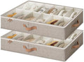 StorageWorks 2-Pack 24-Pair Under bed Shoe Storage Organizer by StorageWorks