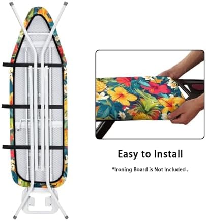 Cute Green Palm Ironing Board Cover and Pad Standard Tabletop Ironing Board - Image 4