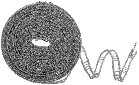 uxcell Windproof Clothesline, 10M 33ft Plastic Non-Slip Clothes Drying Rope by uxcell
