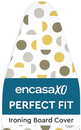 Encasa XO Ironing Board Cover and Pad, Thick Felt 49"x18" by EncasaXO
