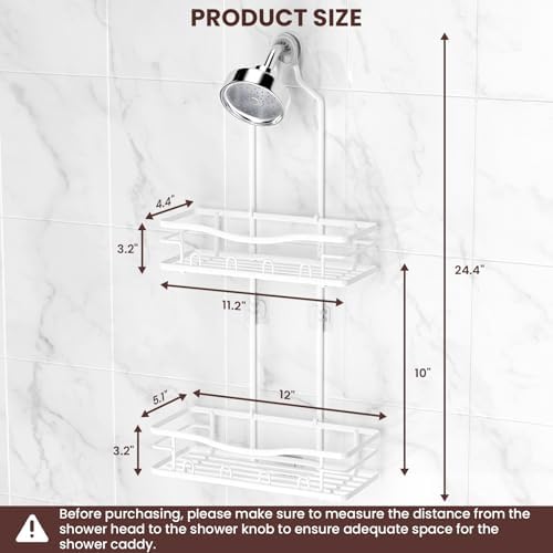 Rustproof Shower Caddy Hanging - Image 6