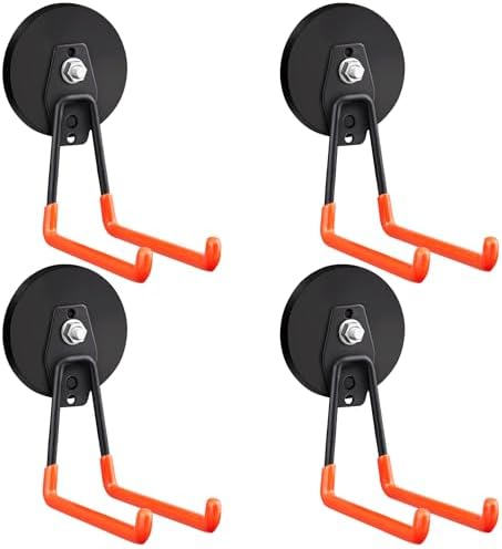 4PCS Large Strong Magnetic Hooks by Laowu
