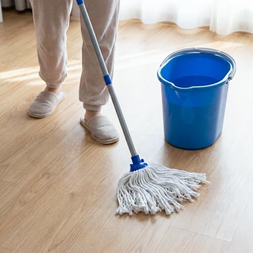 Indoor Mop for Floor Cleaning, Lightweight Cotton Mop - Image 3