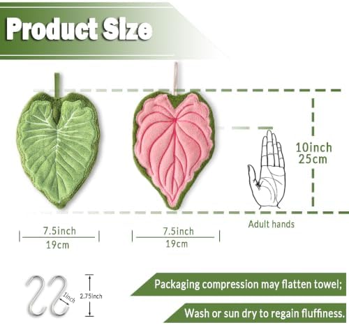 2 Pack Cute Kitchen Hand Towels - Image 7