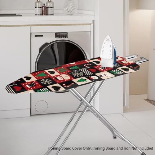 Flashideas Green Christmas Plaid Ironing Board Cover and Pad 15x54 Inch - Image 2