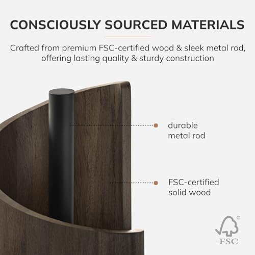 Anji Mountain Wooden Paper Towel Holder - Image 6
