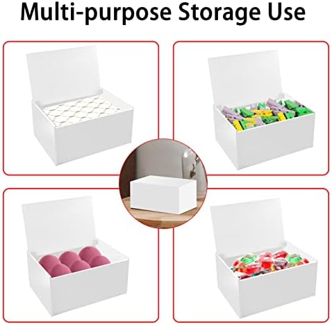 Acrylic Dryer Laundry Sheet Holder Dispenser Container Box - Image 5